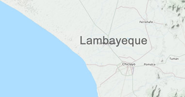 Karte Lambayeque Peru