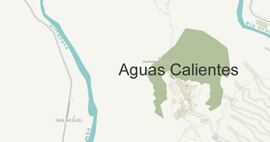 Karte Anreise Agua Calientes