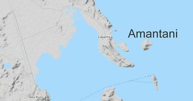 Karte Anreise Amantani