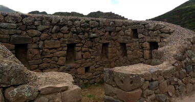 Ruinas de Pisaq nahe Cuzco