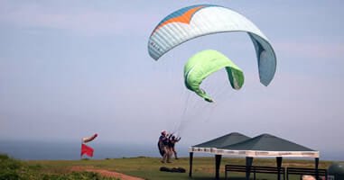 Lima Peru Miraflores Paragliding