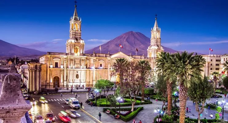 Arequipa die weisse Stadt