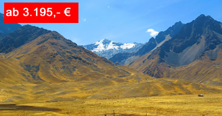 Reiseangebot Aktivreise Peru die Naturschätze im Sueden