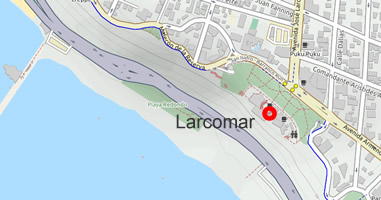 Karte Anreise Larcomar