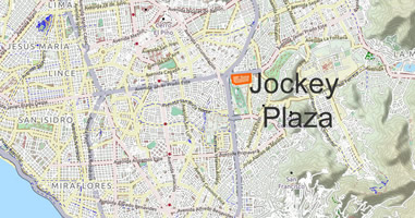 Karte Anreise Jockey Plaza