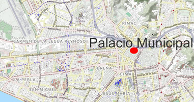 Karte Palacio Municipal