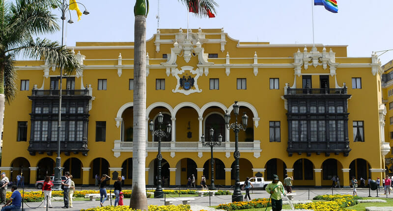 Palacio Municipal in Lima