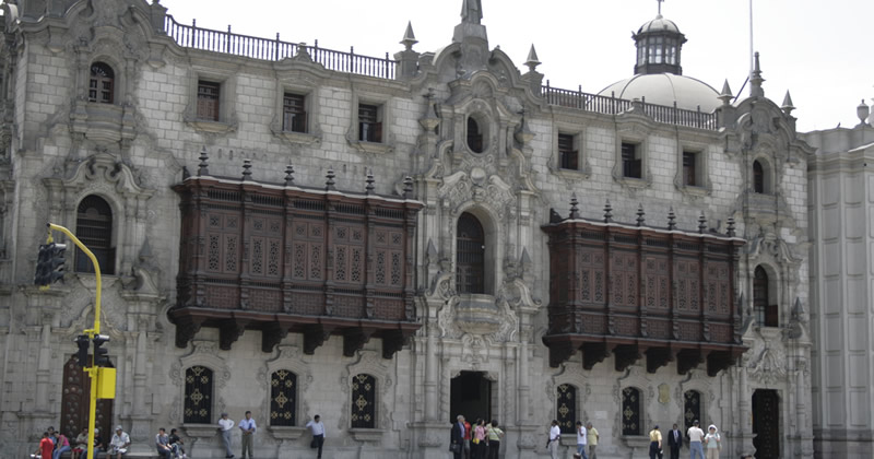 Palast des Erzbischofs Lima