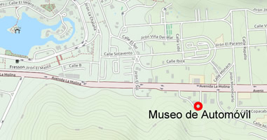 Karte Museo de Automóvil