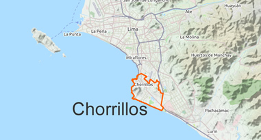 Chorrillos Karte