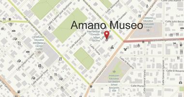 Karte Amano Museo in Lima