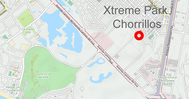 Karte Anreise Xtreme Park