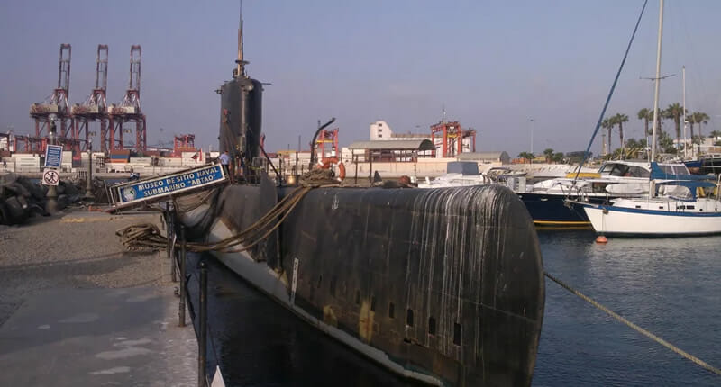 U-Boot Abtao in Callao