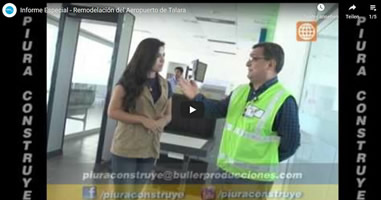 Videos Capitán FAP Víctor Montes Arias International Airport