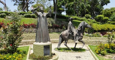 Lima Peru Barranco Statue