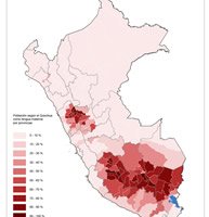 Verbreitung der Sprache in Peru