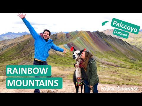 Palccoyo ● Perus unbekannte RAINBOW MOUNTAINS 🌈 ● Alternative zu Vinicunca ● Weltreise Vlog #064