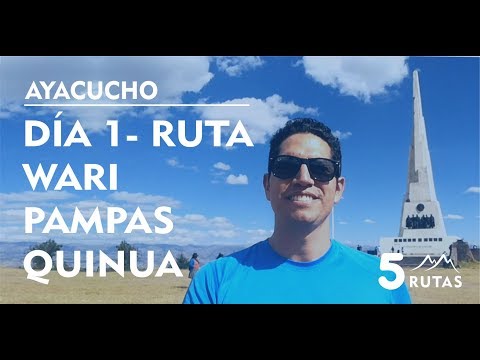 AYACUCHO DÍA 1: RUTA WARI - PAMPAS - QUINUA