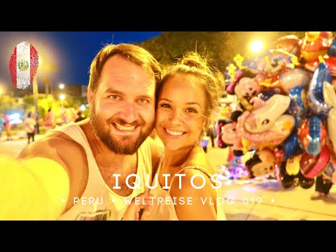 Wir auf dem Belen Market - das ist Iquitos! • Peru • Weltreise Vlog 019