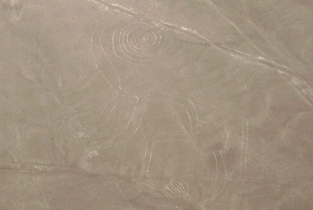 Nazca Linien Affe