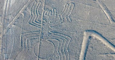 Nazca Linien Spinne