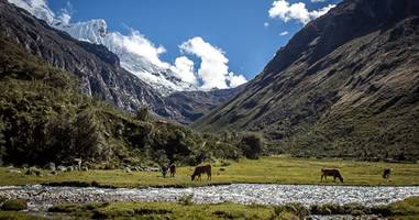 Huascarán faszinierende Landschaften und geologische Phänomene