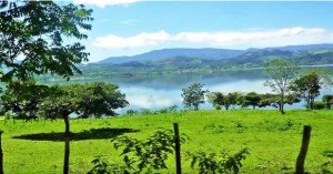 Tarapoto Blick auf den Lagua Azul Tarapoto Lagua Azul