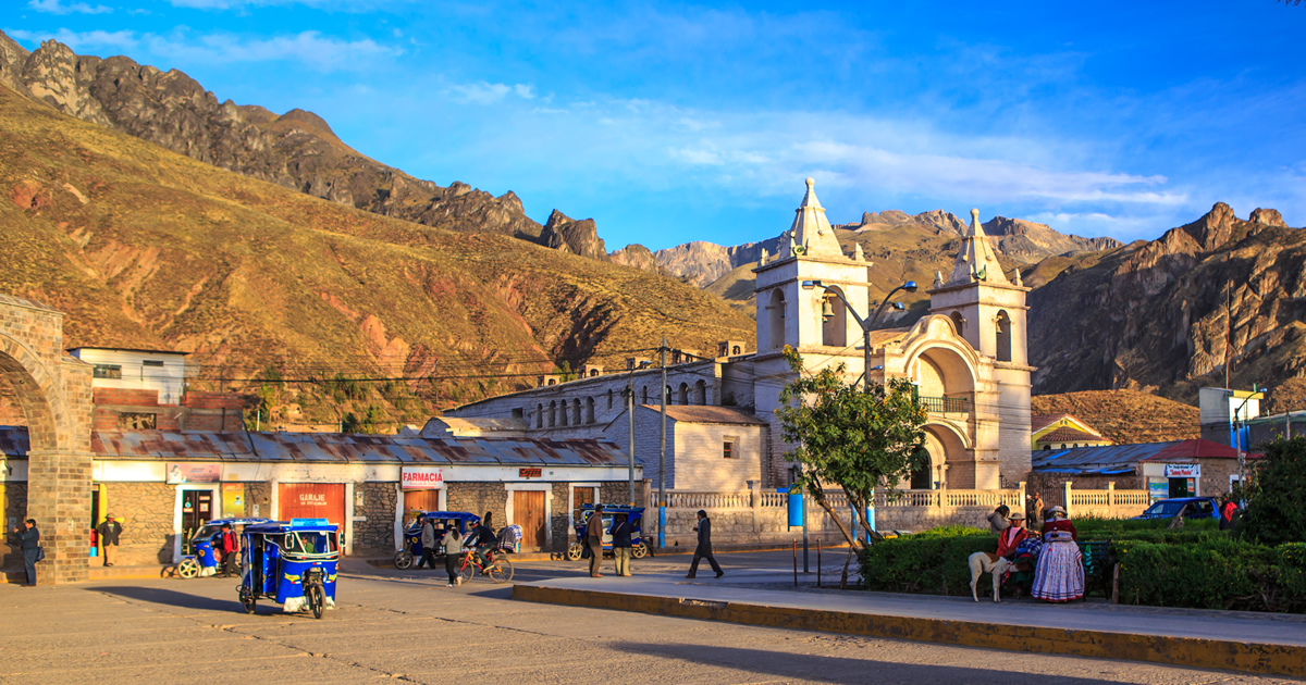 Chivay – der Eingang in den Colca Canyon