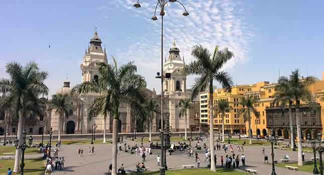 Catedral, Plaza de Armas Lima Peru