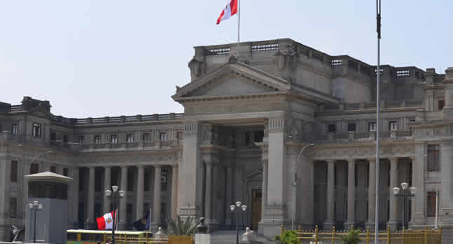 Palast des Präsidenten von Peru