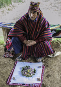 Schamane in Peru