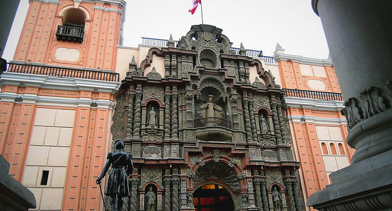Basilica Nuestra Señora de la Merced in Lima