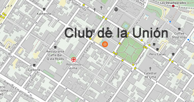 Karte Anreise Club de la Unión
