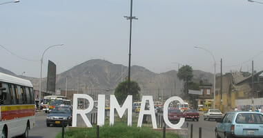 Rimac in Lima Peru