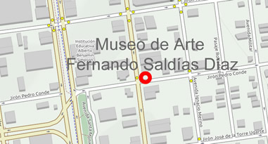 Museo de Arte Fernando Saldías Díaz Karte