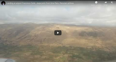 Videos Flughafen Francisco Carle in Jauja Peru