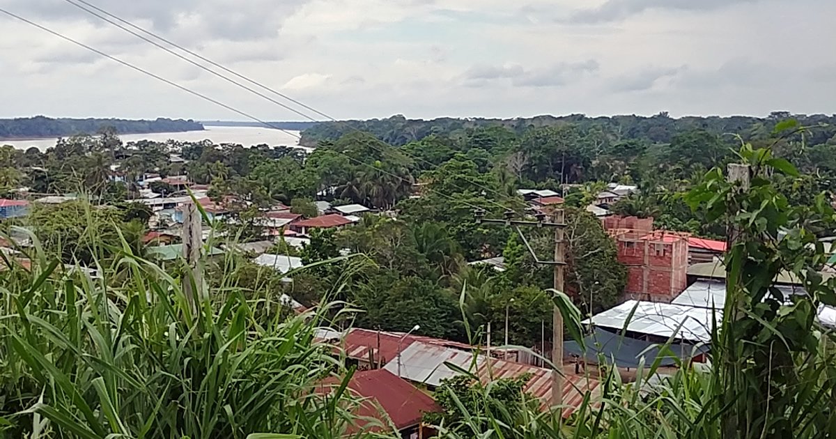 Puerto Maldonado - Blick auf Rio de Madre de Dios