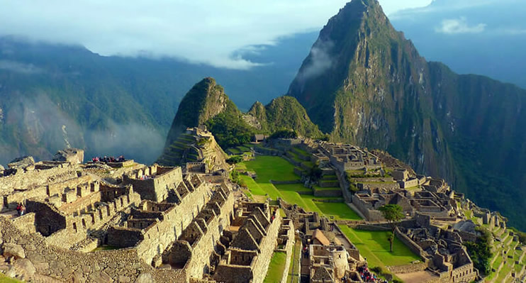 Vista de Machu Picchu Perú