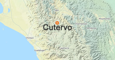 Karte Anreise Cutervo