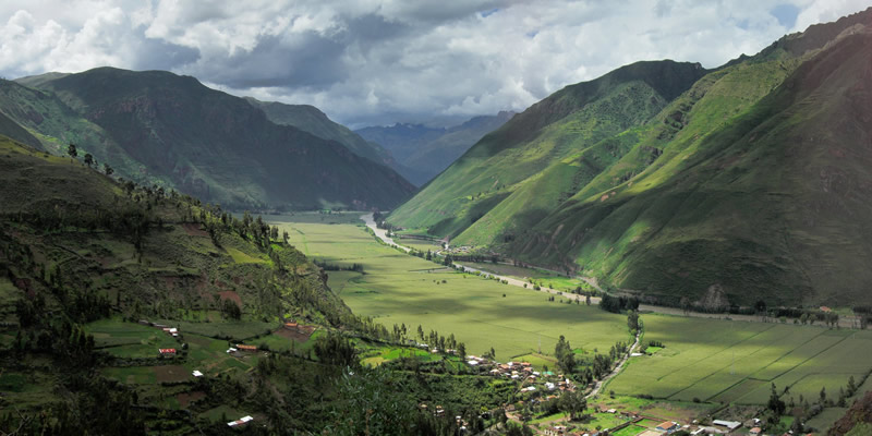 Heiliges Tal der Inkas oder Valle Sagrado de los Incas