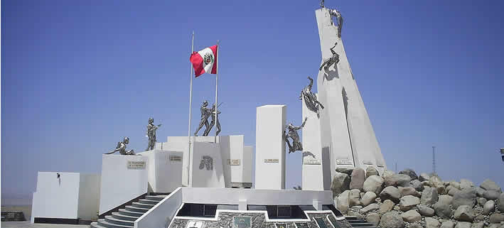 Das Complejo Monumental Alto de la Alianza in Tacna