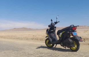 Motorroller-Verleih im Paracas-Nationalreservat