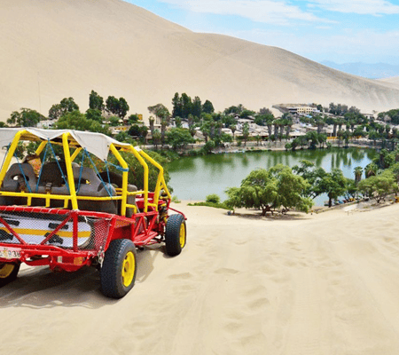 Huacachina: Sonnenuntergang, Dünenbuggy & Sandboarding