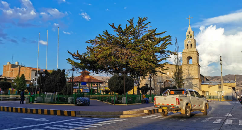 Plaza de Armas de Puquio 