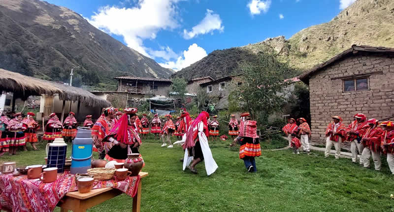 Traditionelles Leben im Patacancha-Tal