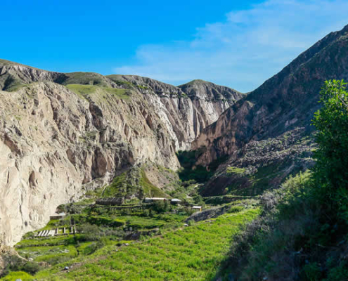 Andenería Agrícola de Yura Viejo: Vorinkaische Terrassenkultur am Río Yura