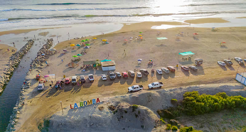 Playa «La Bomba» auf einen Blick