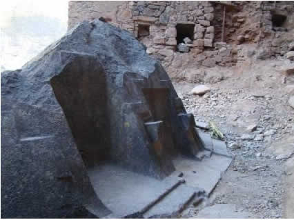 Basaltstein-Huaca Wacatrancana