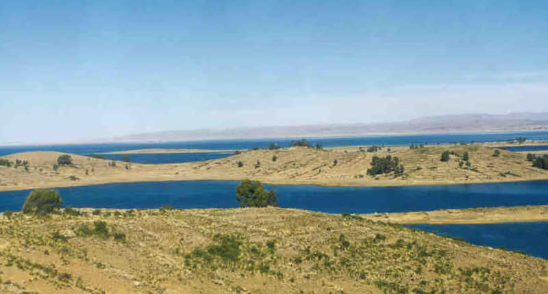 rchipel Wiñaymarca im südlichen Teil des Titicacasees