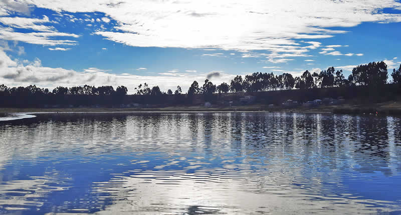 Balneario Jawira Quta am Lago Wiñaymarka im Süden des Titicacasees